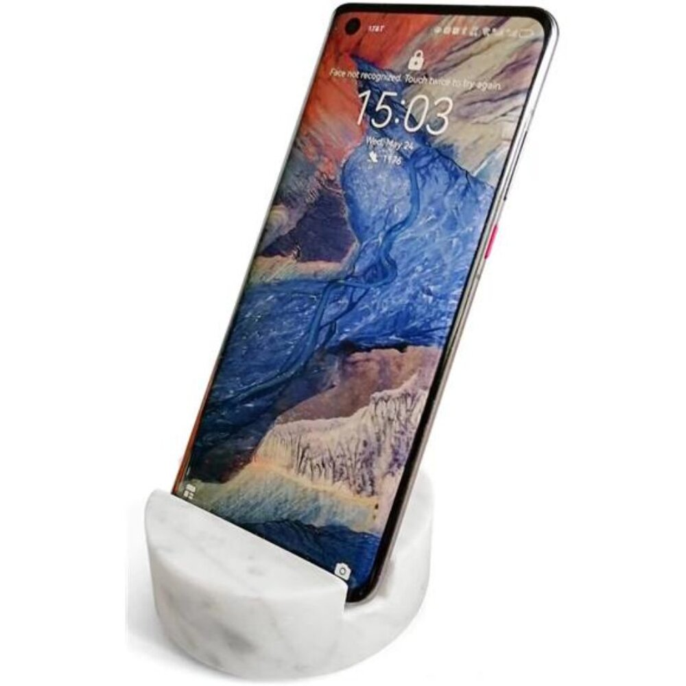 Luxurious Marble Cell Phone Stand Holder for Cellphone Tablet On